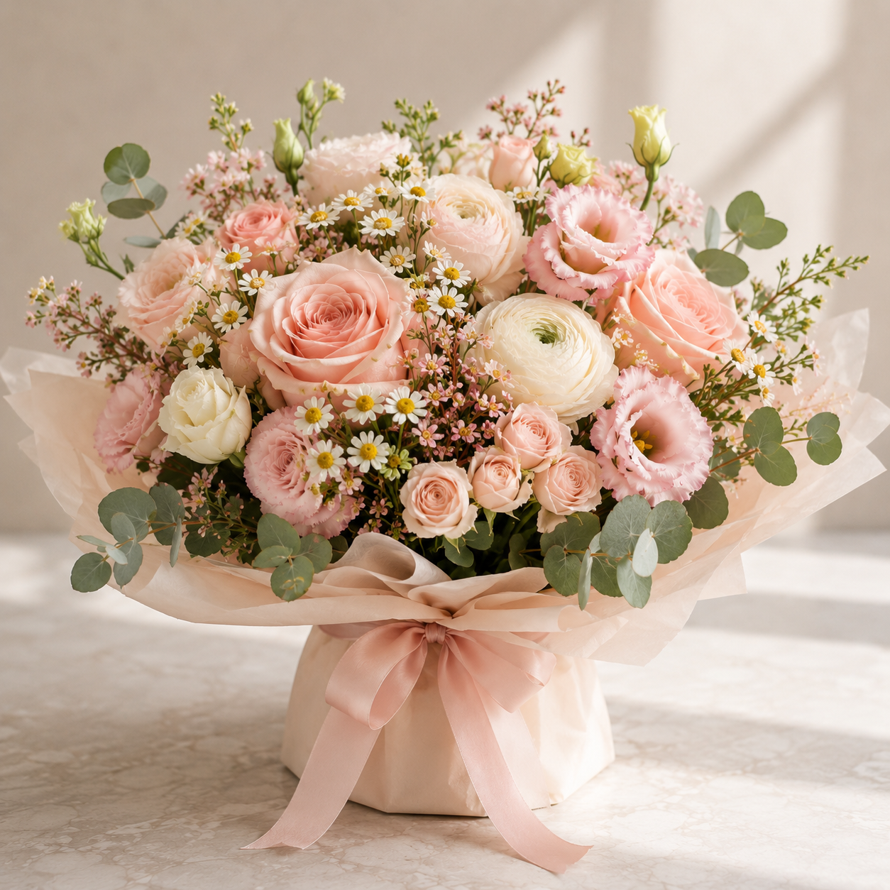 Morning Blush Posy